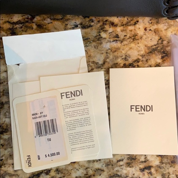 Fendi Whipstitch Peekaboo Medium Satchel - Picture 6 of 6